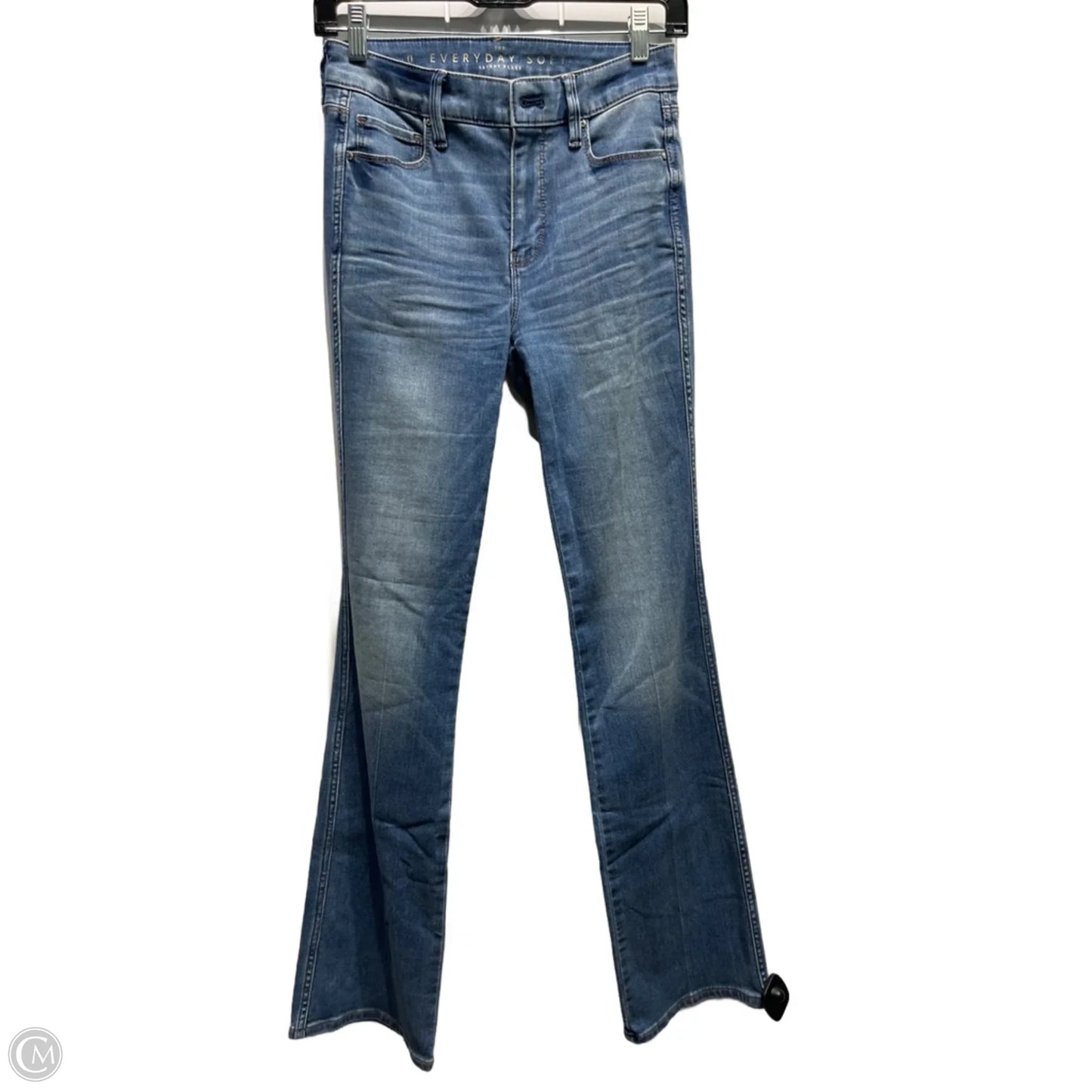Jeans Skinny By White House Black Market In Blue Denim, Size: 0