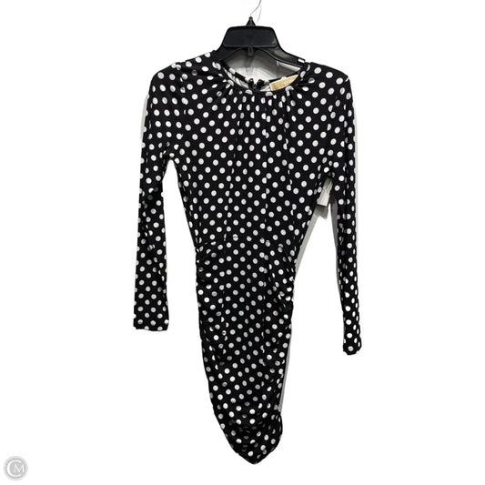 Dress Work By Michael By Michael Kors In Black & White, Size: Xs