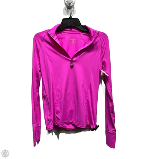 Top Long Sleeve Designer By Lilly Pulitzer In Pink, Size: Xs