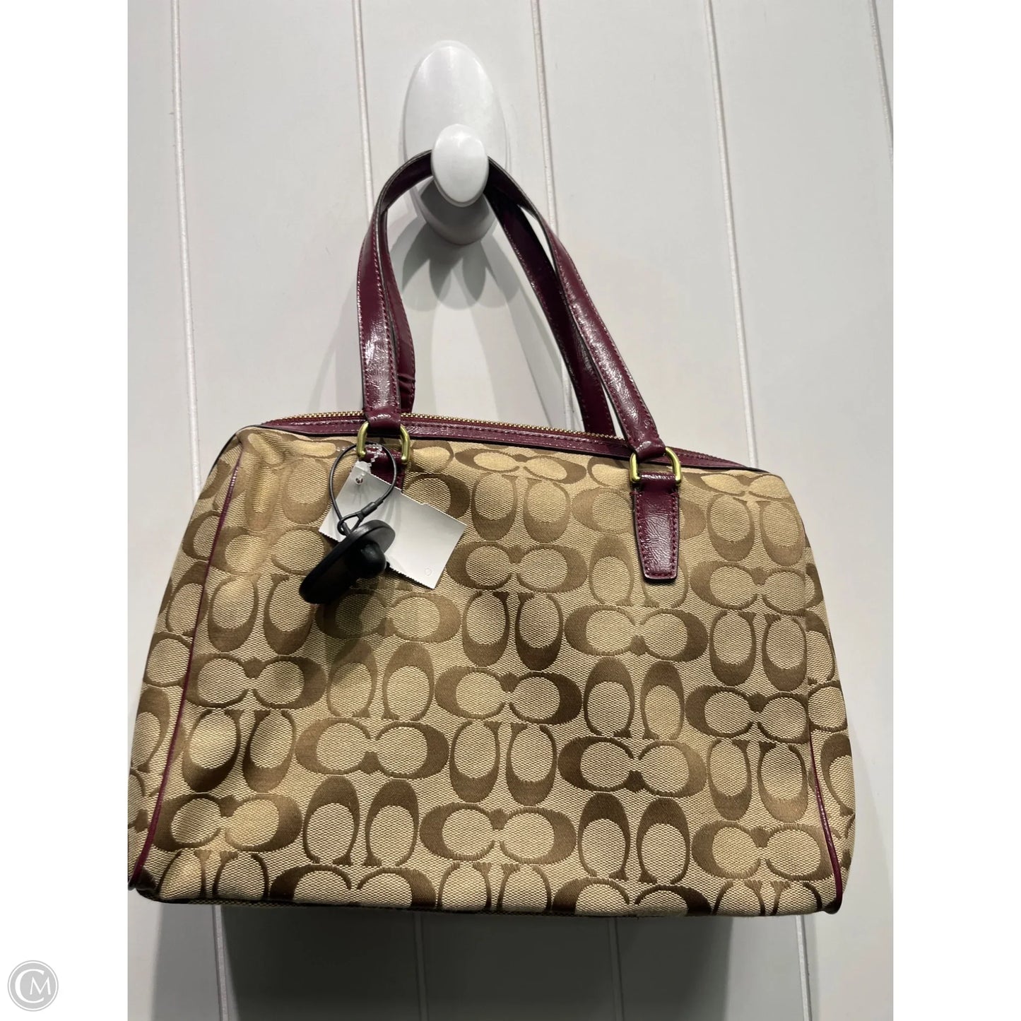 Handbag Designer By Coach, Size: Medium