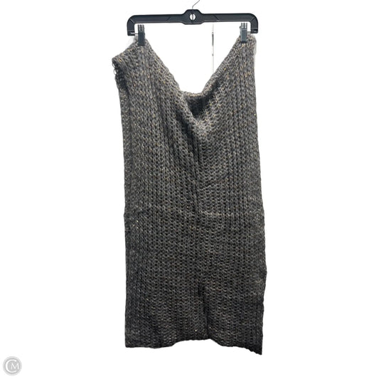 Scarf Winter By Express In Gold & Grey