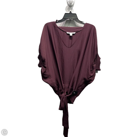 Blouse Designer By Diane Von Furstenberg In Purple, Size: 2