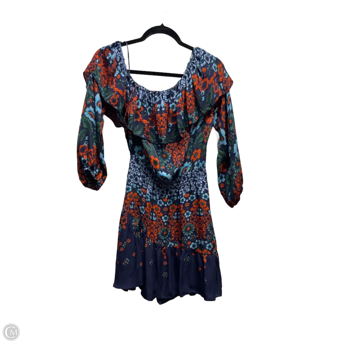 Dress Work By Parker In Blue & Red, Size: Xs