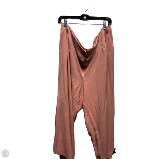 Capris By Loft In Peach, Size: 18