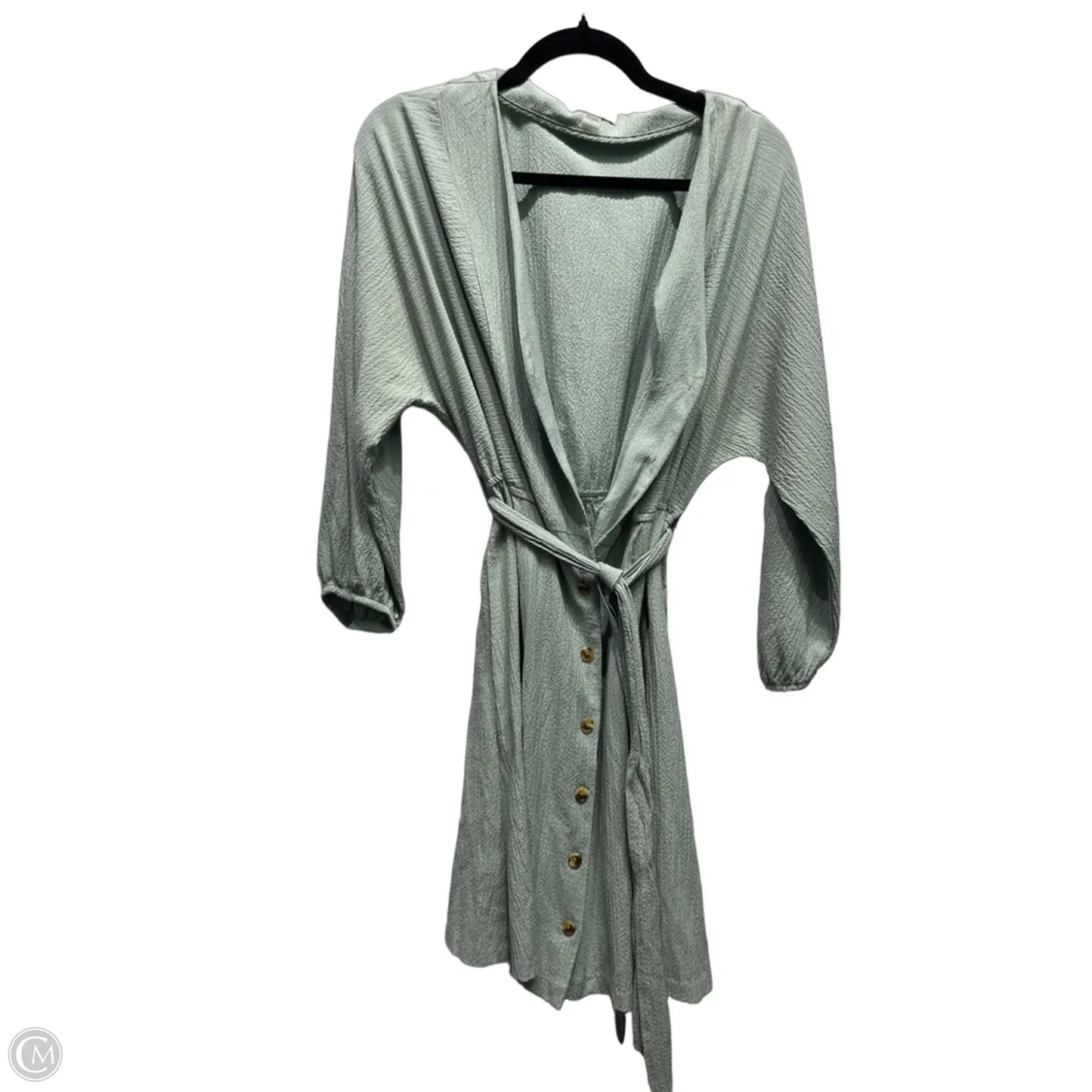 Dress Casual Short By Calvin Klein In Green, Size: 10
