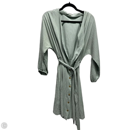 Dress Casual Short By Calvin Klein In Green, Size: 10