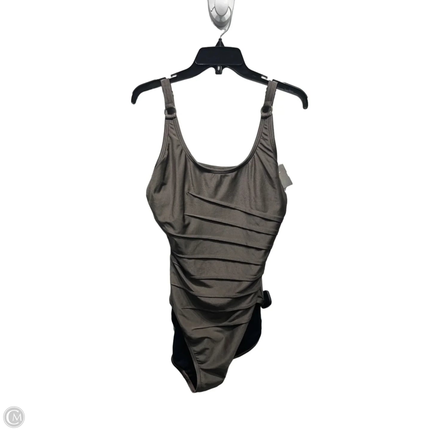 Swimsuit By Calvin Klein In Taupe, Size: 16