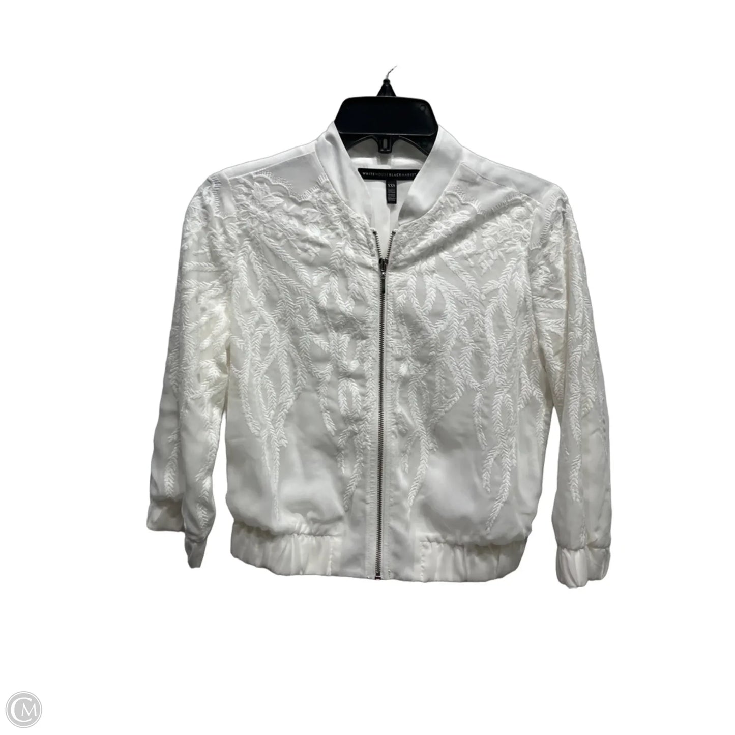 Jacket Other By White House Black Market In White, Size: Xxs