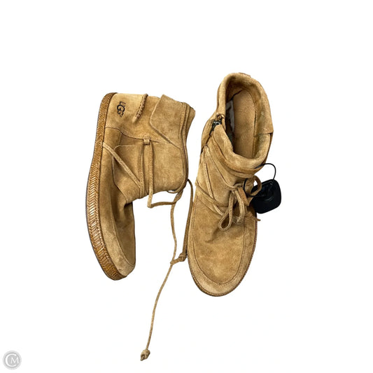 Boots Designer By Ugg In Tan, Size: 9