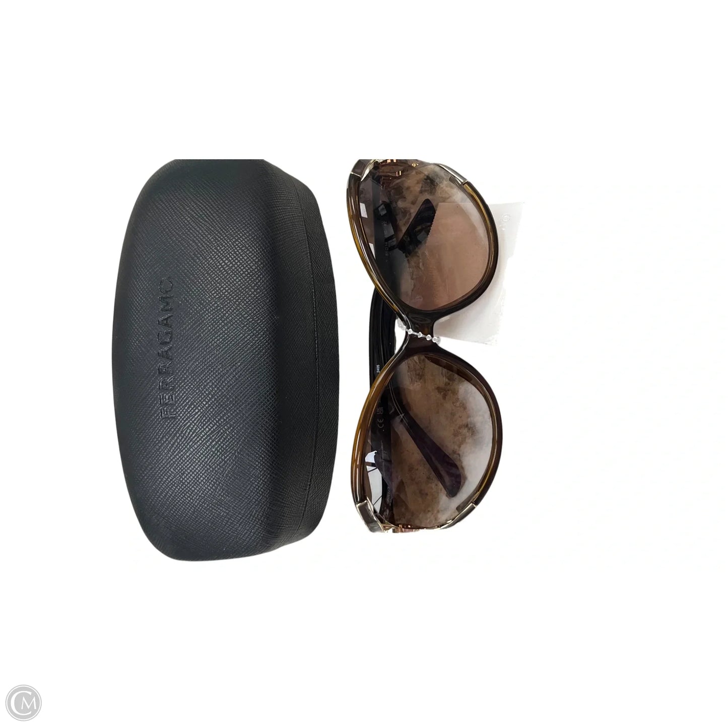 Sunglasses Luxury Designer By Ferragamo, Size: