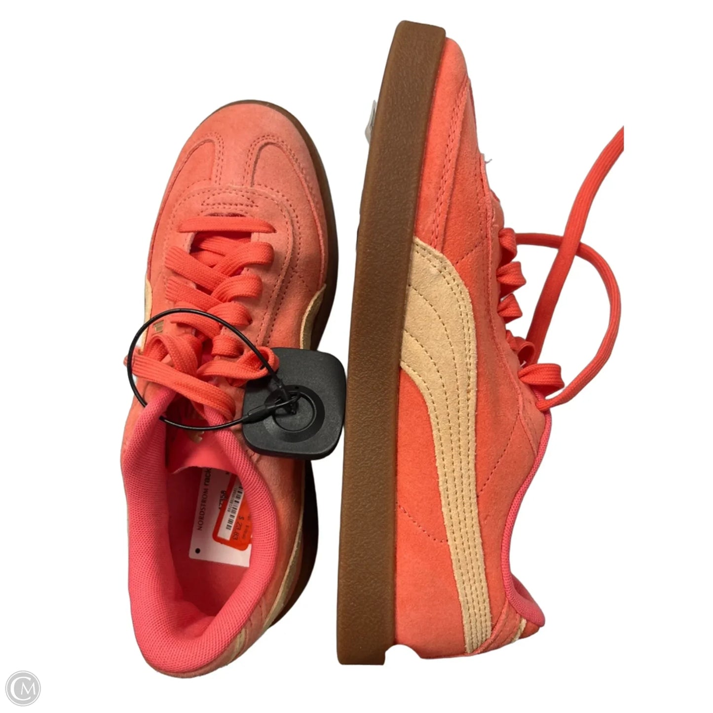 Shoes Sneakers By Puma In Orange, Size: 8
