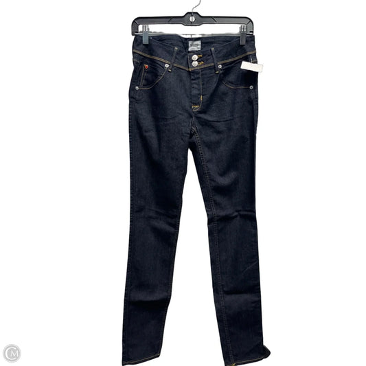 Jeans Skinny By Hudson In Blue Denim, Size: 4
