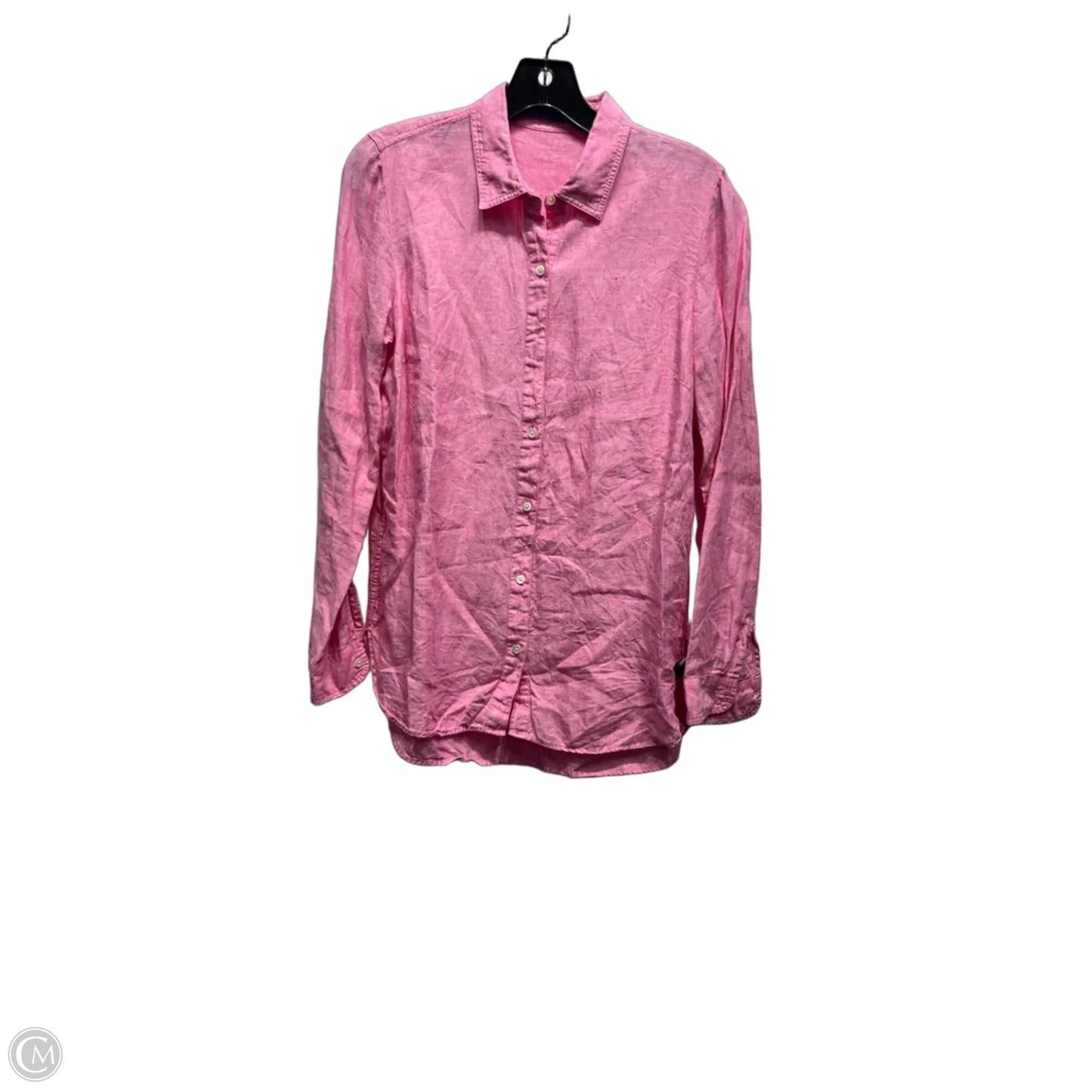 Top Long Sleeve By J Mclaughlin In Pink, Size: S