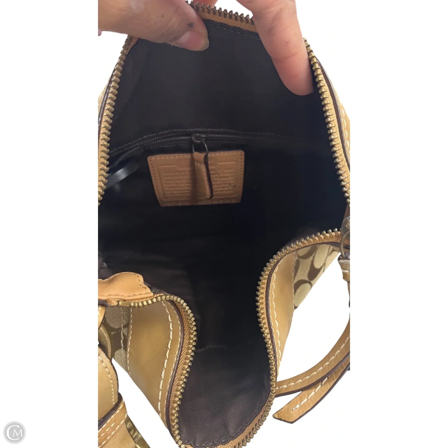 Crossbody Designer By Coach, Size: Medium