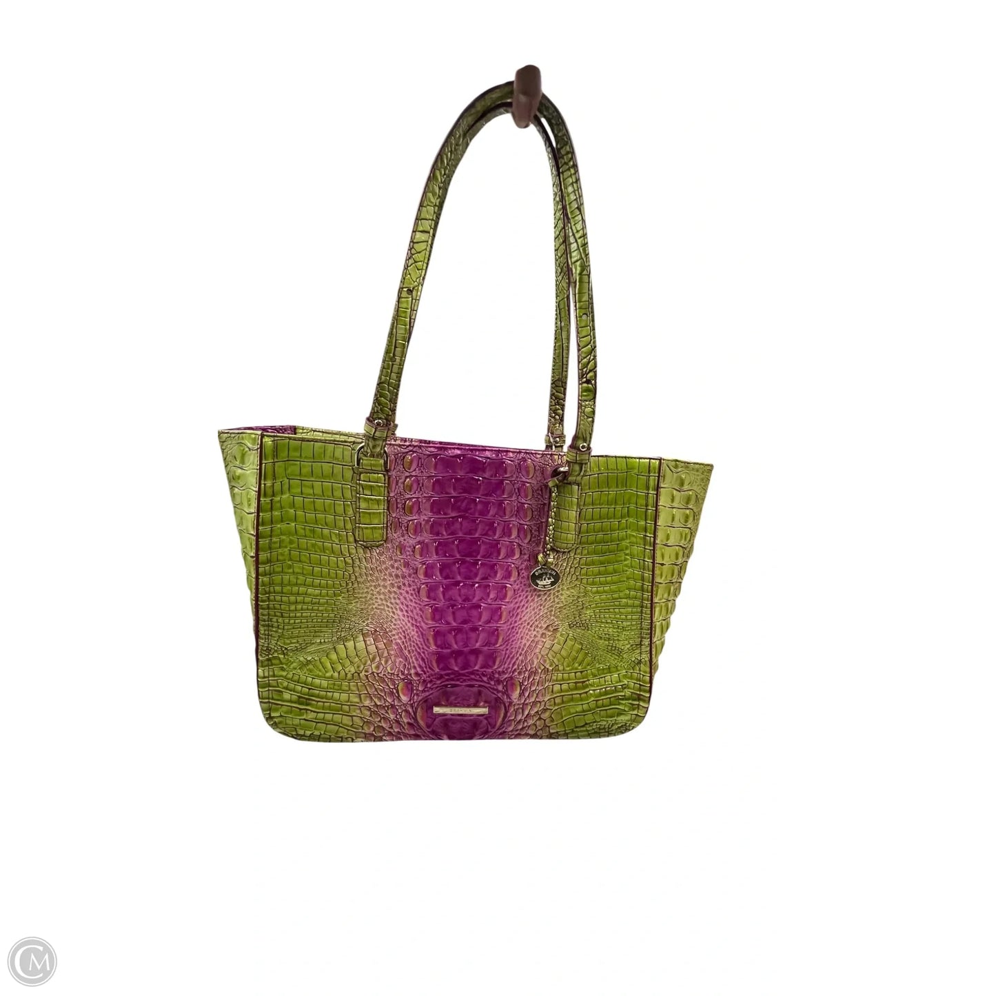 Tote Designer By Brahmin, Size: Medium