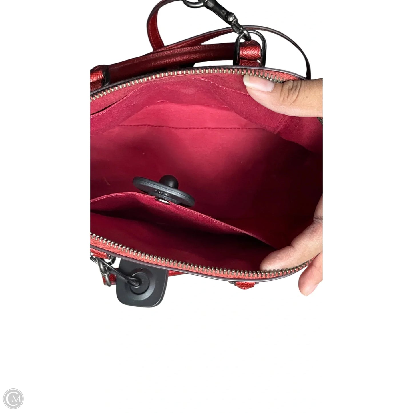 Crossbody Designer By Coach, Size: Medium