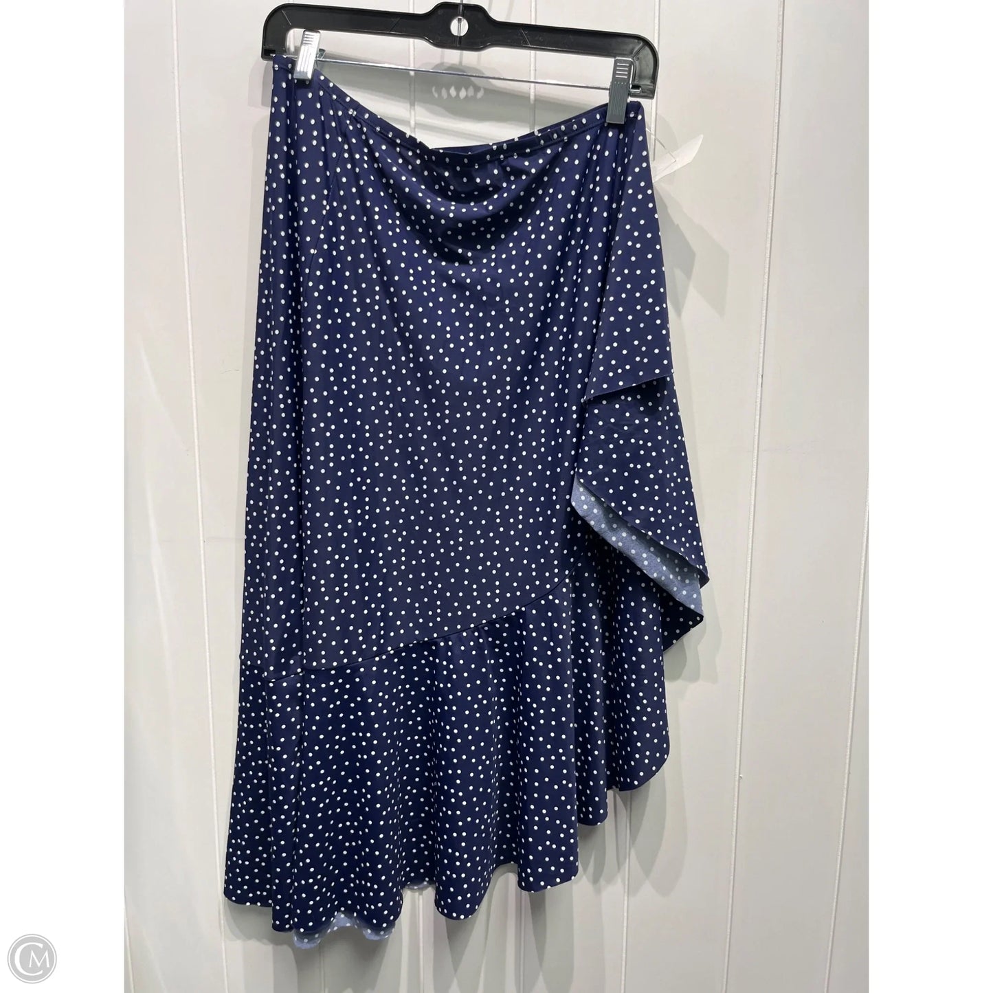 Skirt Midi By Tommy Bahama In Blue & White, Size: M