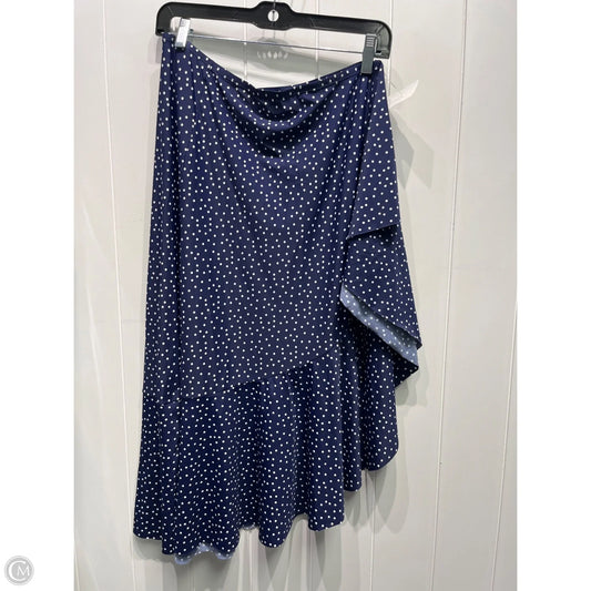 Skirt Midi By Tommy Bahama In Blue & White, Size: M