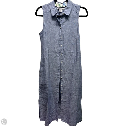 Dress Casual Midi By Tommy Bahama In Blue, Size: Xs