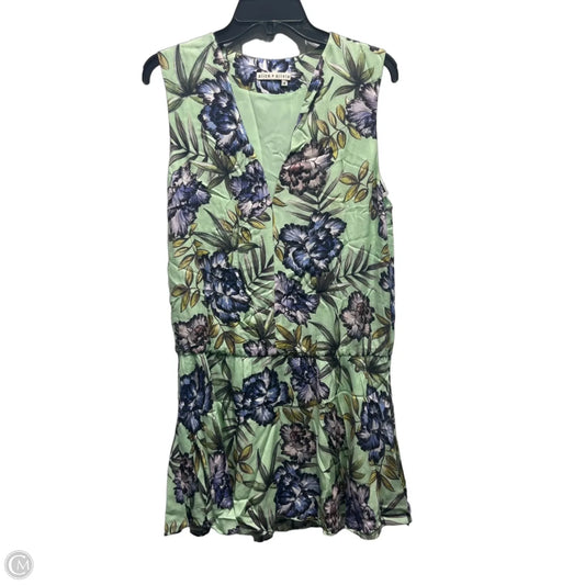 Dress Designer By Alice + Olivia In Blue & Green, Size: M