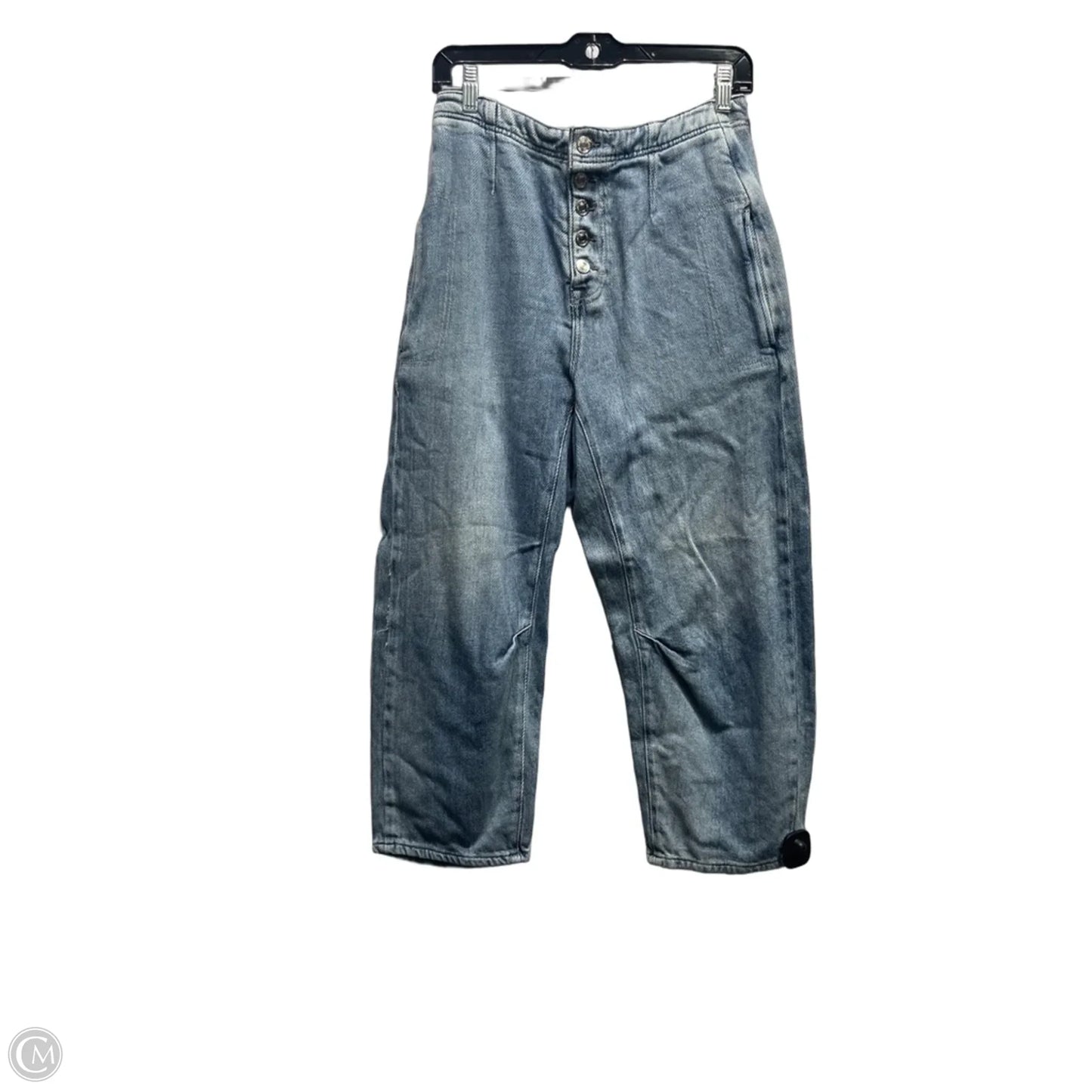 Jeans Cropped By We The Free In Blue Denim, Size: 2