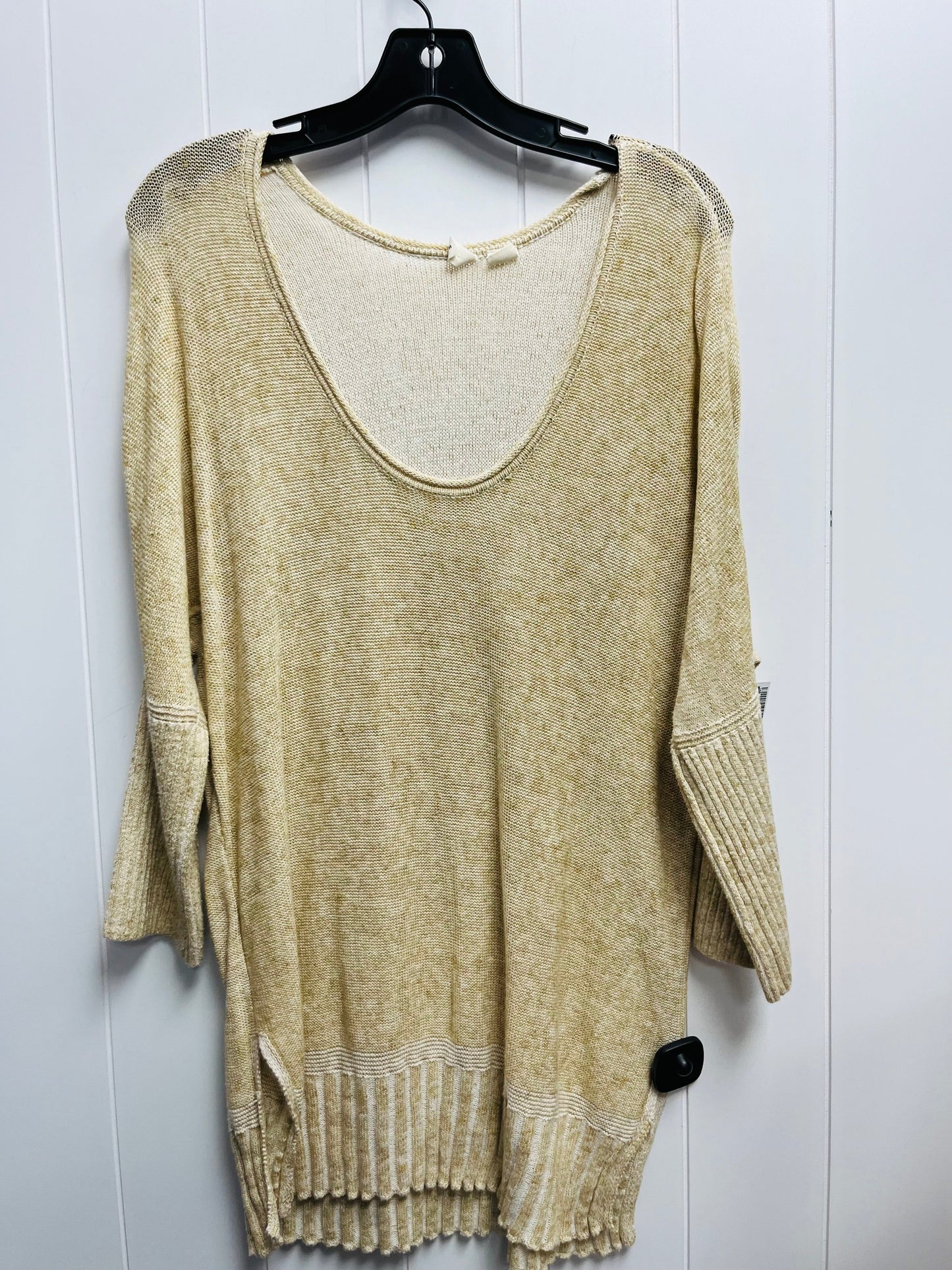 Sweater By Moth In Taupe, Size: M