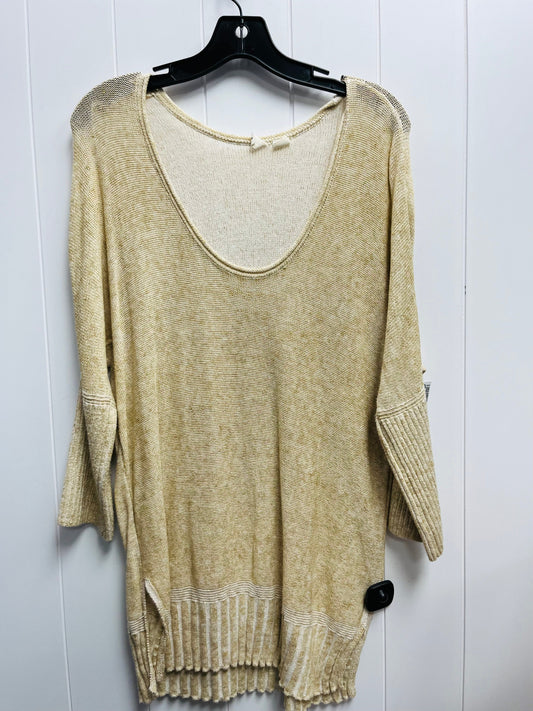 Sweater By Moth In Taupe, Size: M