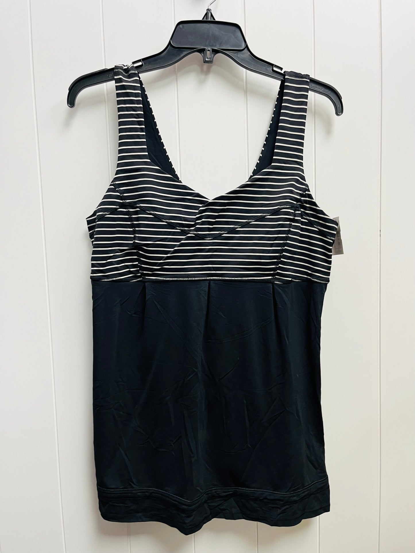 Black & White Athletic Tank Top Lululemon, Size 12