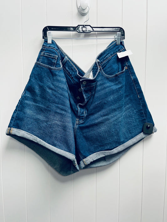 Blue Denim Shorts Old Navy, Size 24