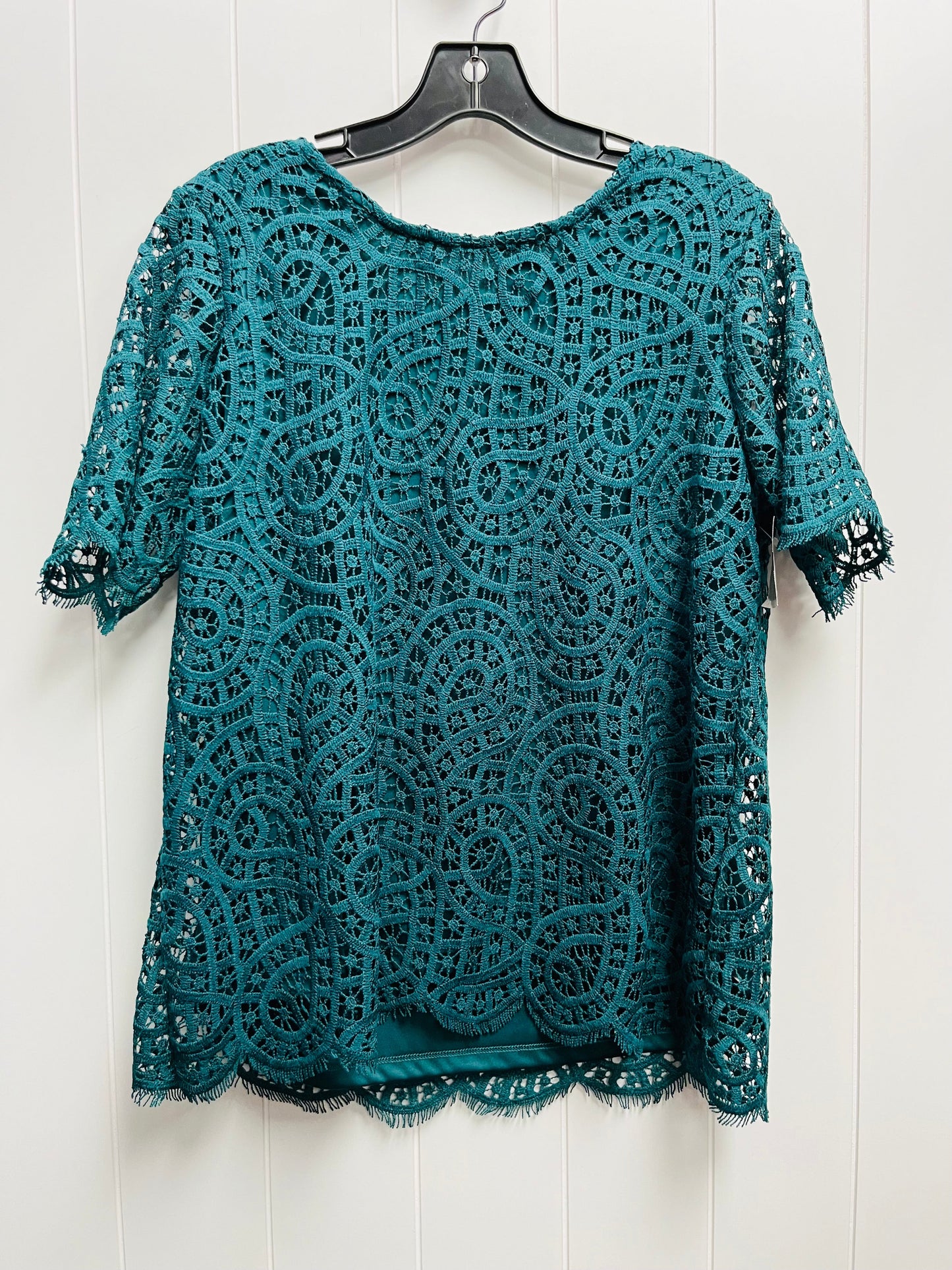 Green Top Short Sleeve Philosophy, Size L