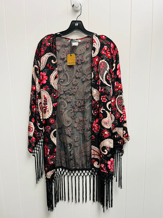 Black & Red Kimono Earthbound, Size Onesize