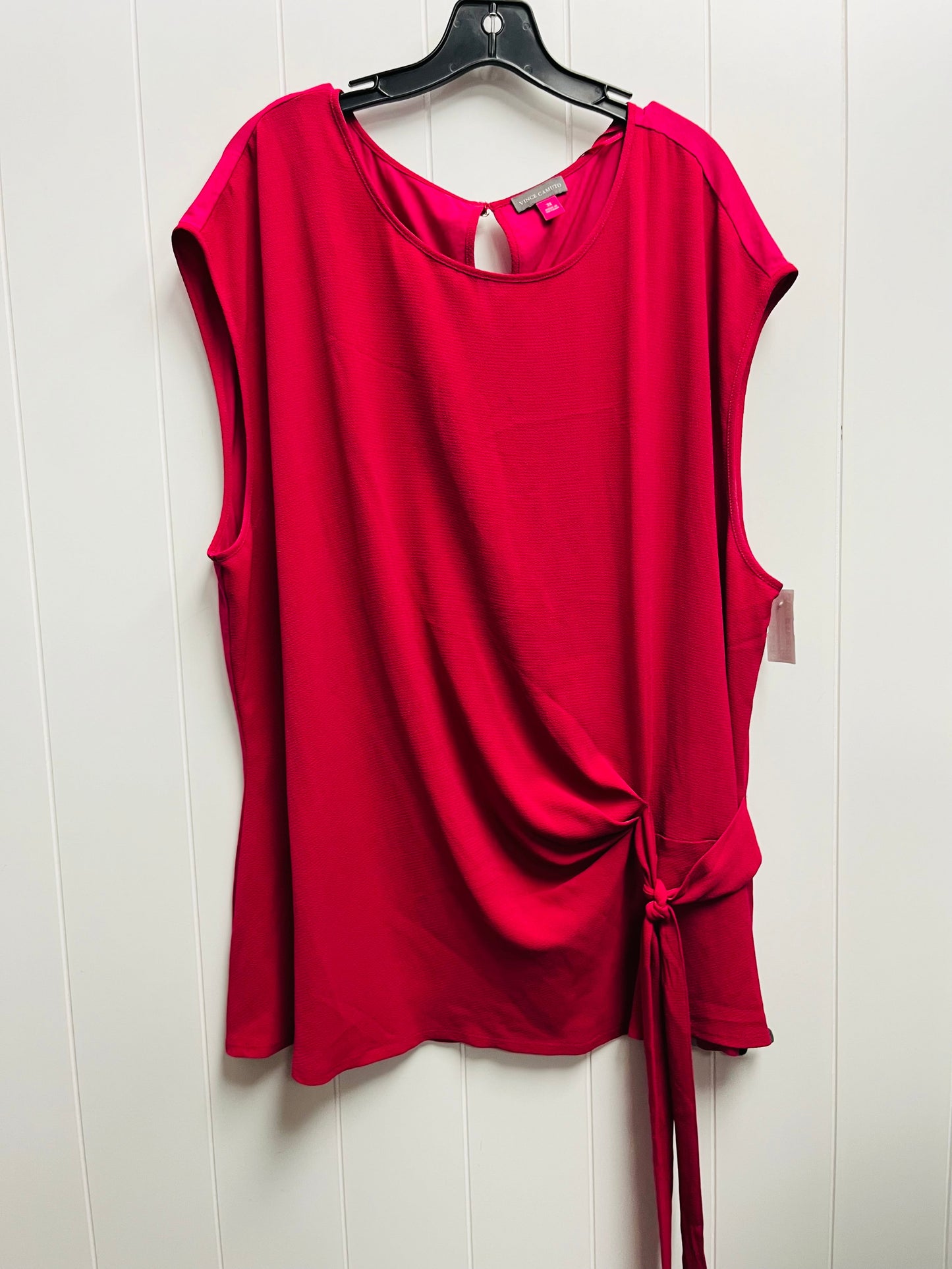 Red Top Short Sleeve Vince Camuto, Size 3x