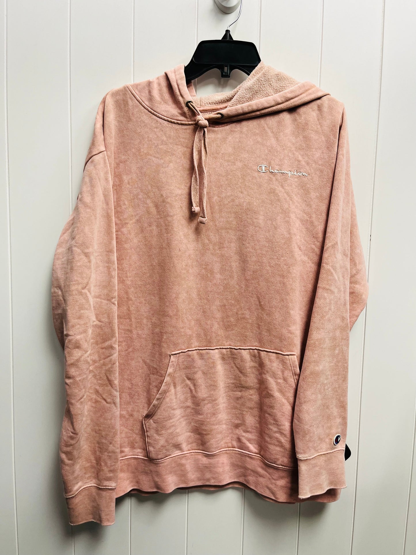 Mauve Athletic Sweatshirt Hoodie Champion, Size M