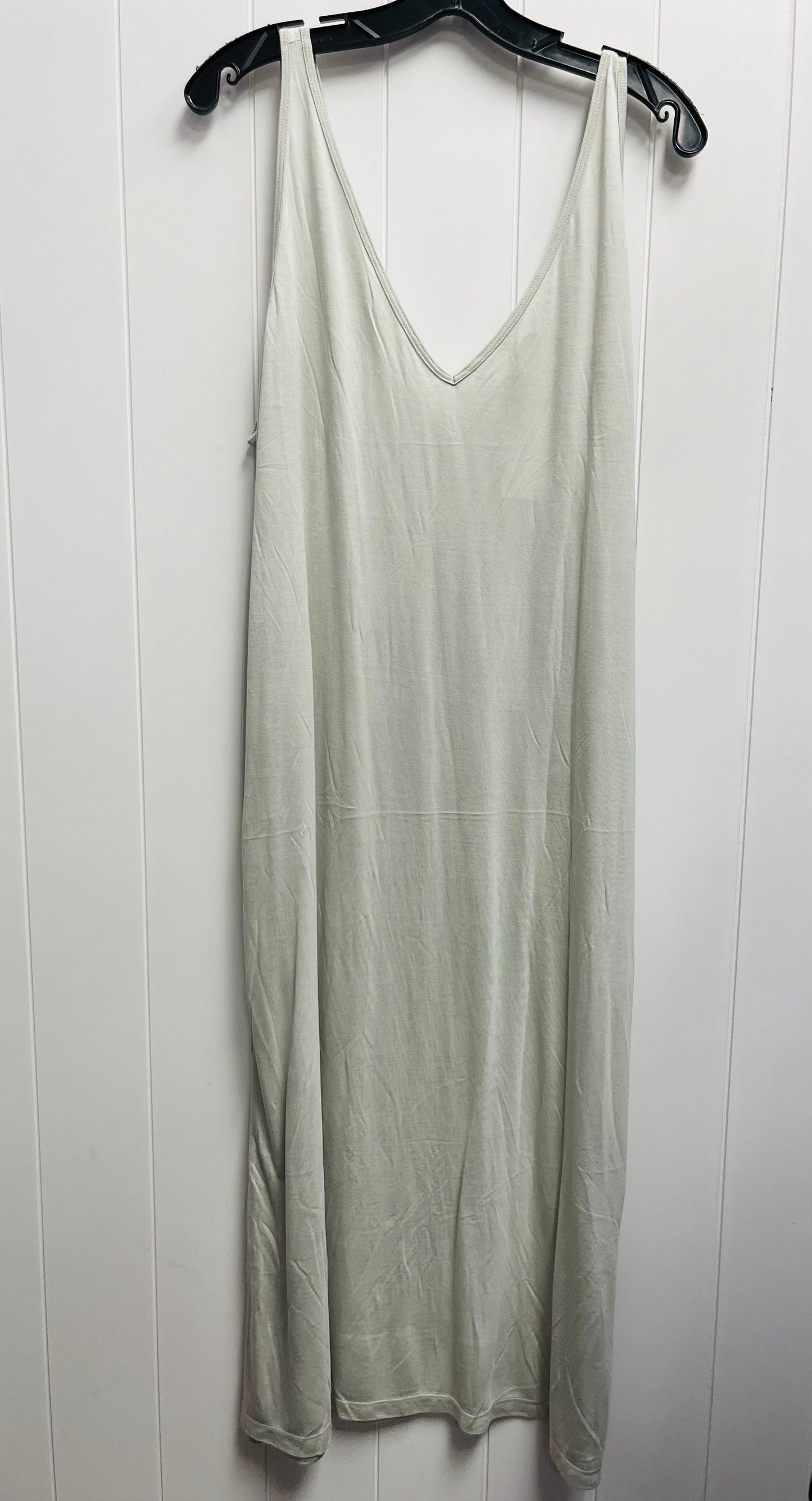 Grey Dress Casual Midi H&m, Size Xl