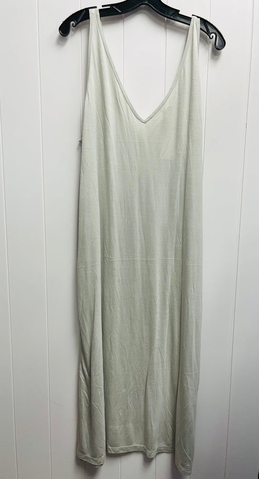 Grey Dress Casual Midi H&m, Size Xl