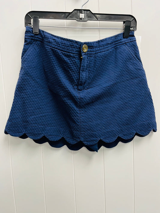 Skort Designer By Lilly Pulitzer In Navy, Size: 8