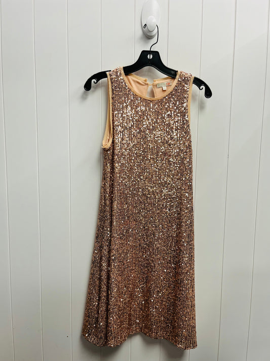 Dress Party Short By Gianni Bini In Rose Gold, Size: M