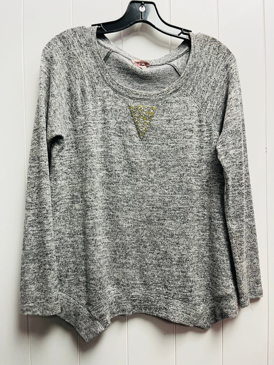 Sweatshirt Crewneck By Juicy Couture In Grey, Size: Xs