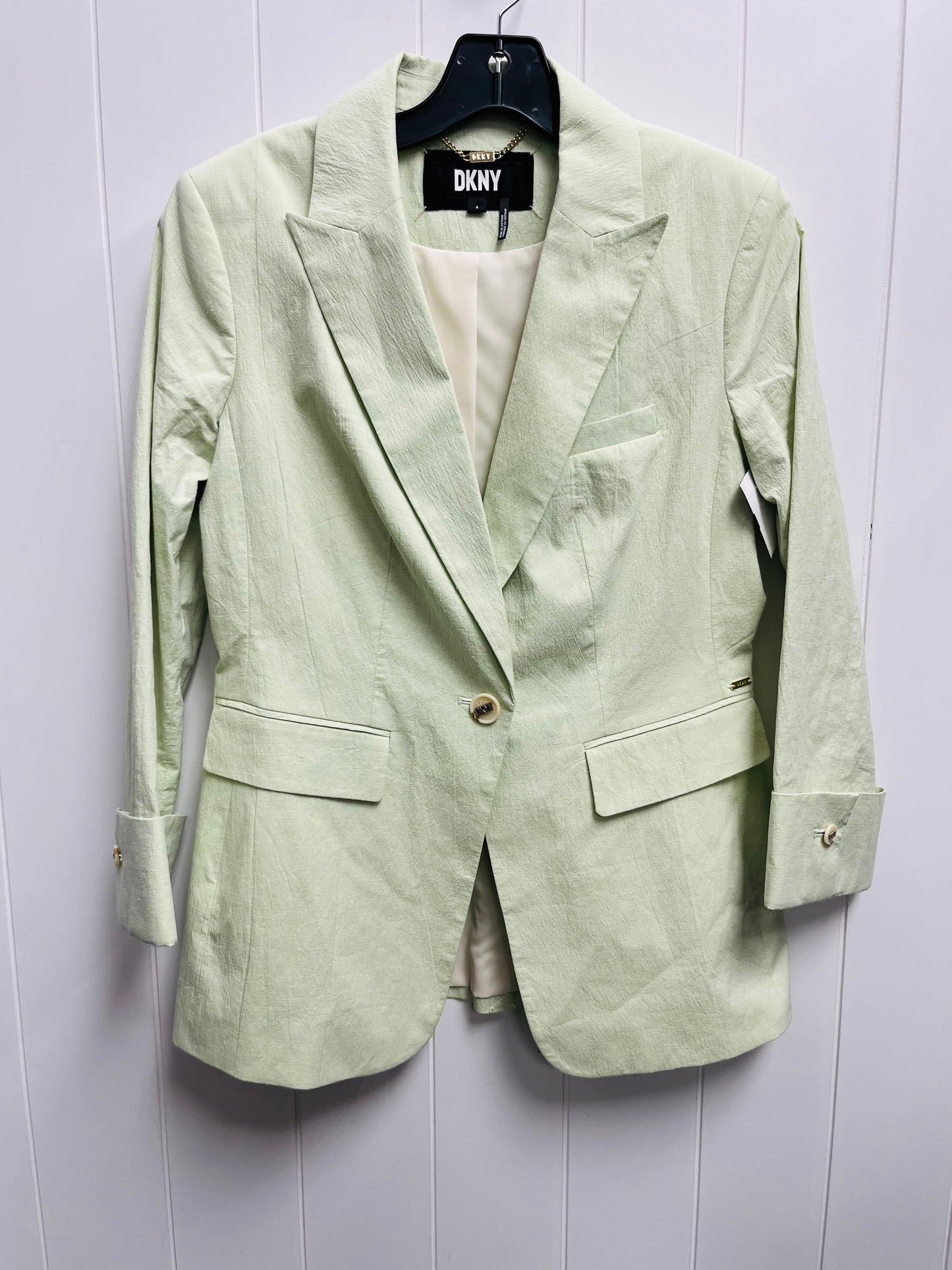 Blazer By Dkny In Green, Size: 4