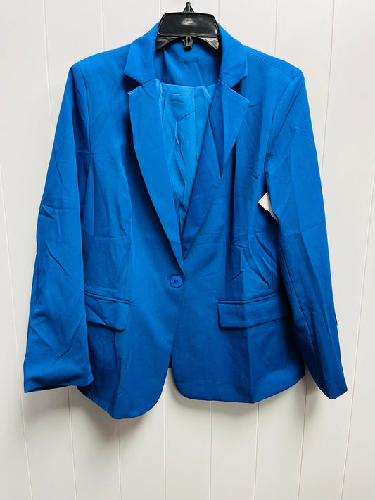 Blazer By Amazon Essentials In Blue, Size: Xl