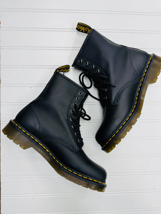 Boots Combat By Dr Martens In Black, Size: 8