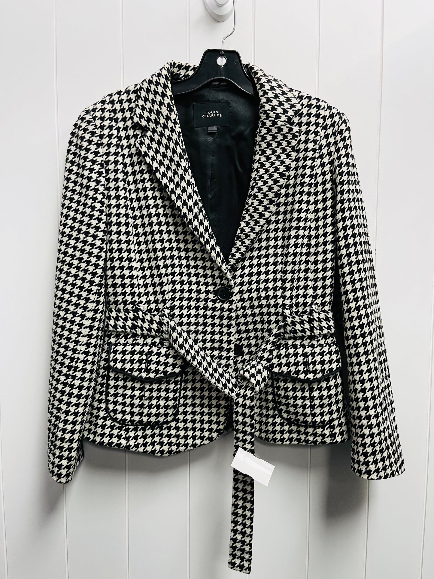 Blazer By  In louise charles Black & White, Size: S