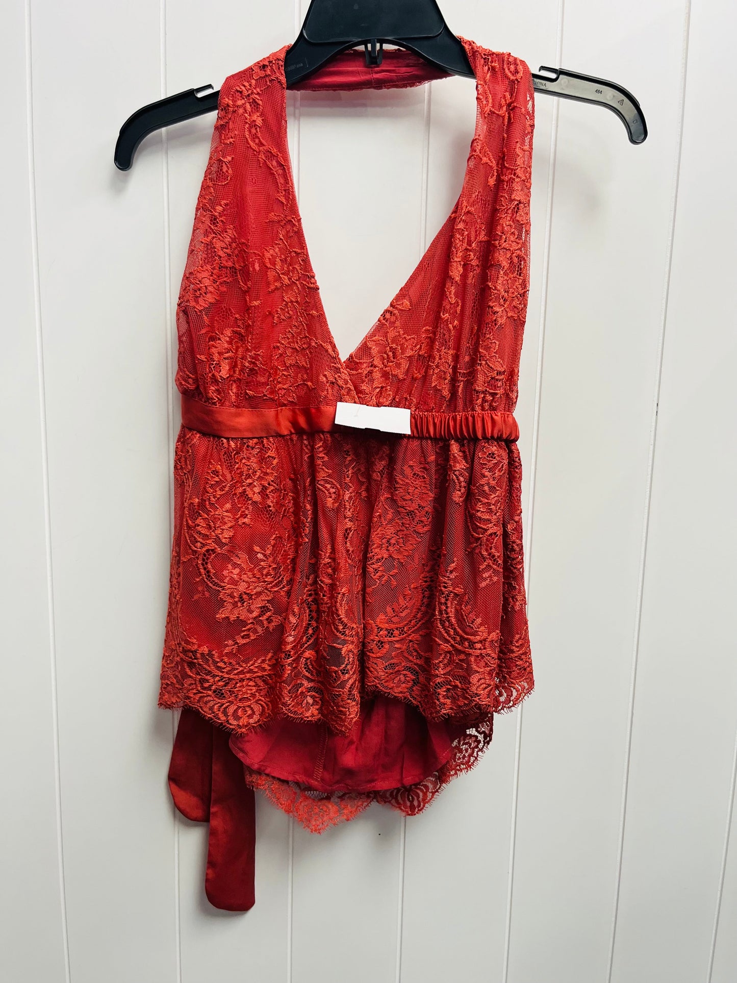 Top Sleeveless By Free People In Orange, Size: Xl