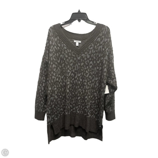 Sweater By Nine West Apparel In Grey, Size: Xxl