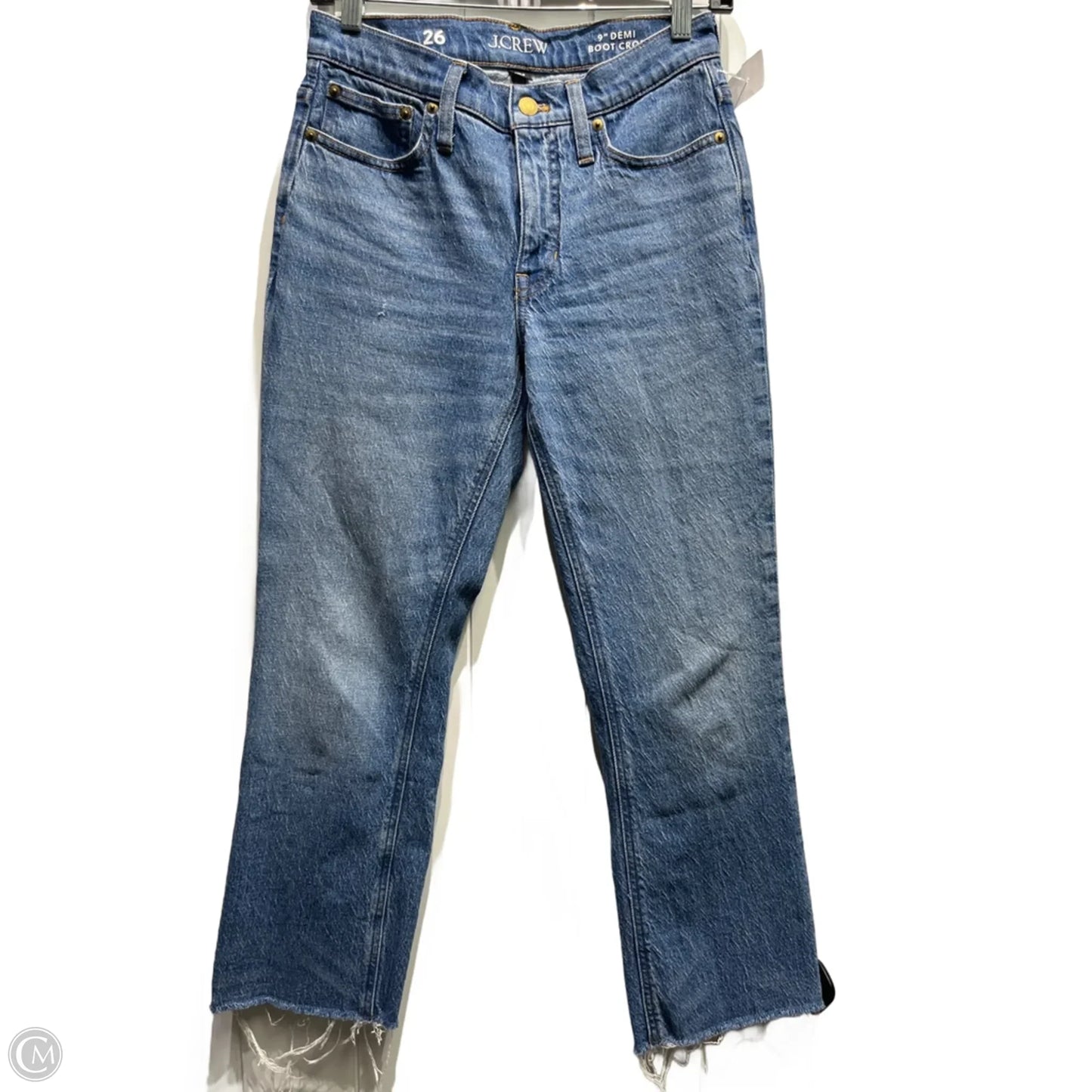 Jeans Boot Cut By J. Crew In Blue Denim, Size: 4