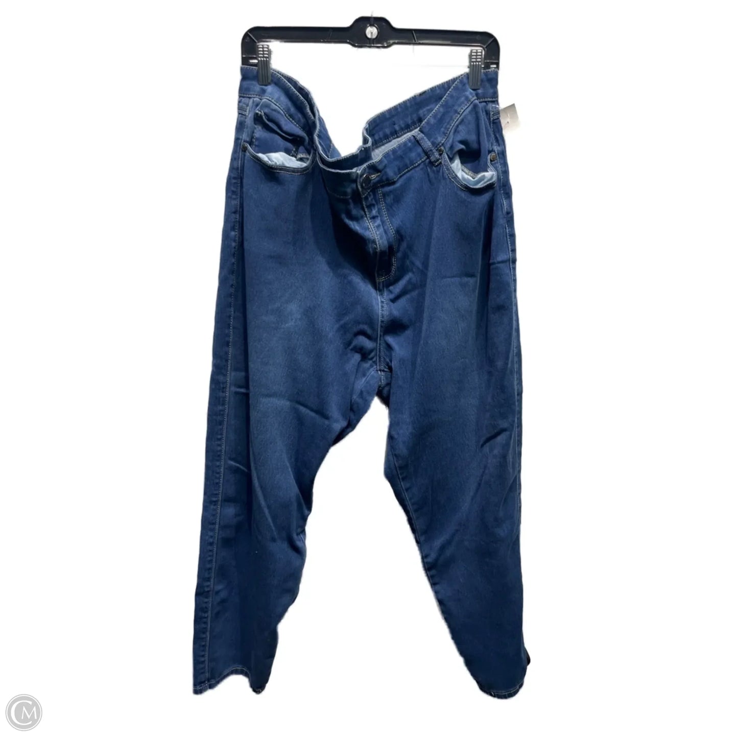 Jeans Skinny By Avenue In Blue Denim, Size: 24