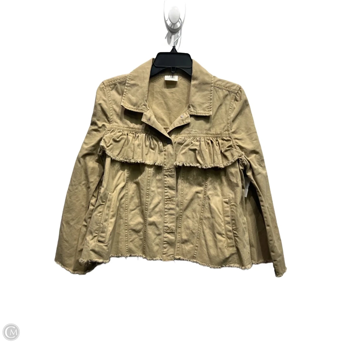 Jacket Other By Abound In Tan, Size: M