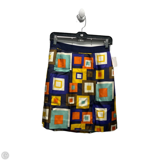 Skirt Designer By Kate Spade In Blue & Green, Size: 2