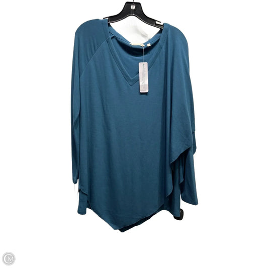 Top Long Sleeve By Soft Surroundings In Green, Size: M