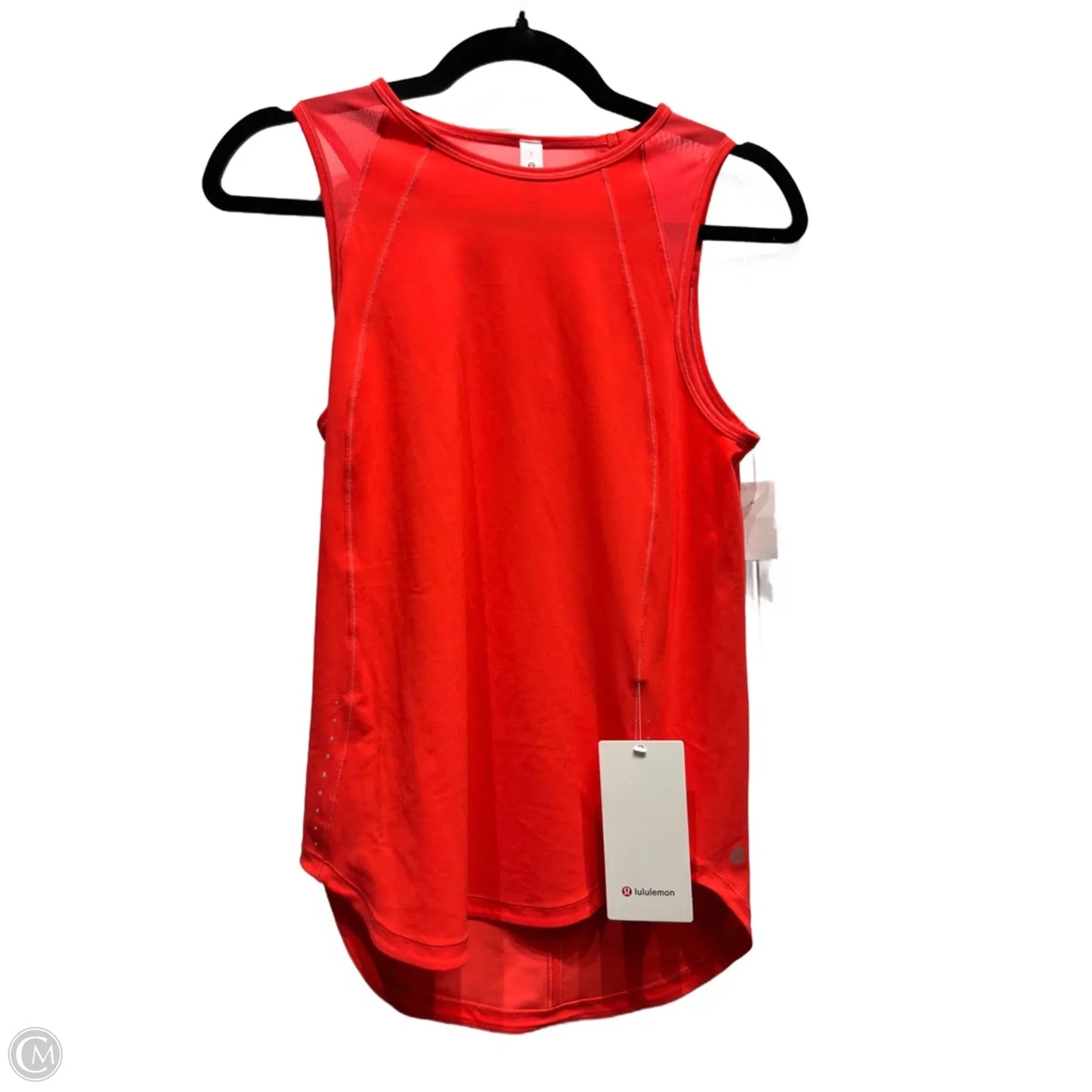 Athletic Tank Top By Lululemon In Orange, Size: 2